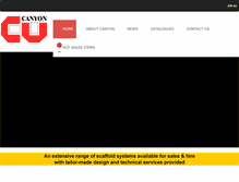 Tablet Screenshot of canyonhk.com